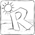 At The Beach Letter R
