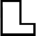 Big Outline Letter L