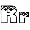 Carnival Curtain Letter R