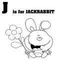 Cartoon Letter J