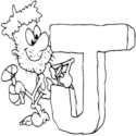 Caveman Letter J