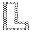 Dots Uppercase Letter L