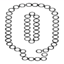 Dots Uppercase Letter Q