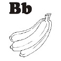 Fruit and Vegetable Letter B