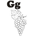 Fruit and Vegetable Letter G