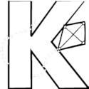 Funny Letter K