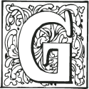 Ornamental Letter G