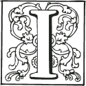 Ornamental Letter I