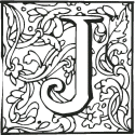 Ornamental Letter J