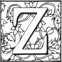 Ornamental Letter Z