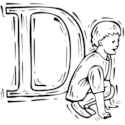 Playtime Letter D