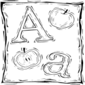 Whimsical Letter A