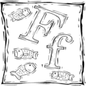 Whimsical Letter F