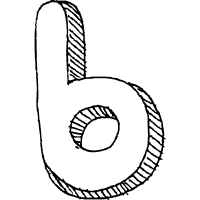 Bold Lowercase Alphabet Coloring
