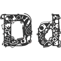 Nuts and Bolts Letter D