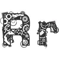 Nuts and Bolts Letter R