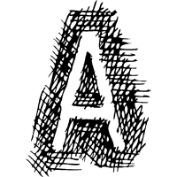 Silhouette Letter A