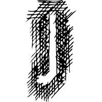 Silhouette Letter J