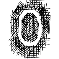 Silhouette Letter O