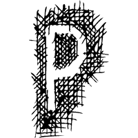 Silhouette Letter P