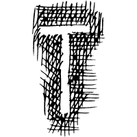 Silhouette Letter T